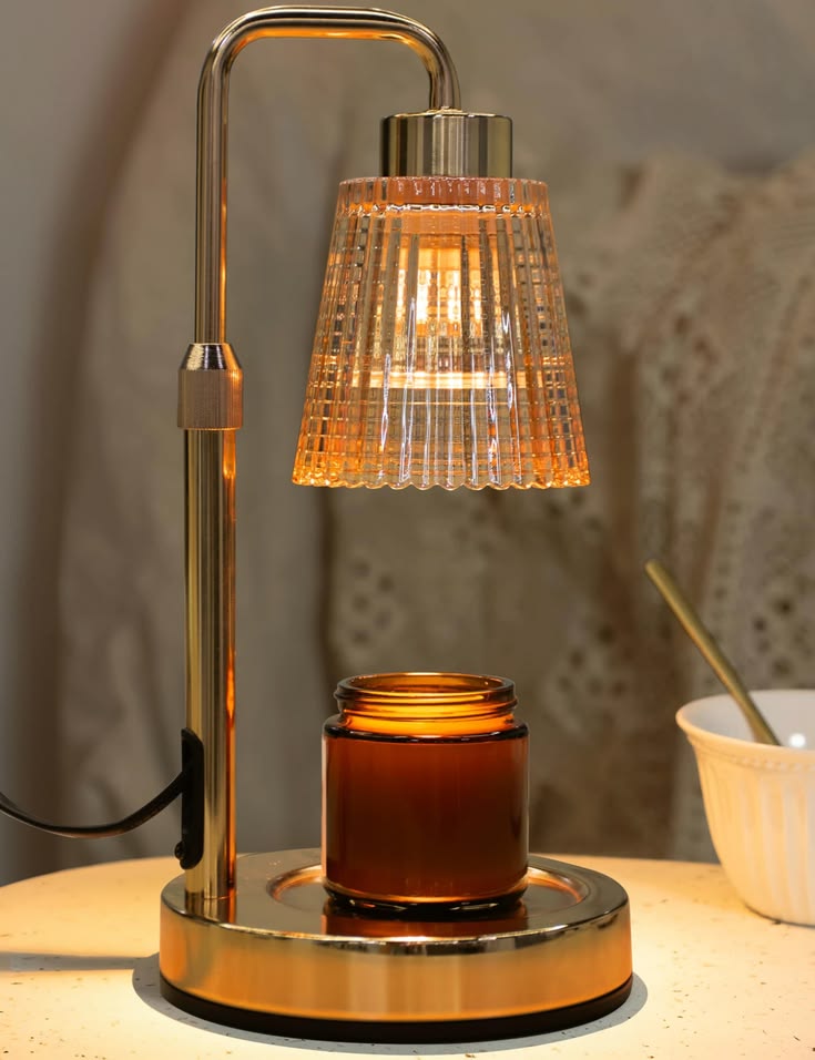 The smell of a candle. Without the flame.
